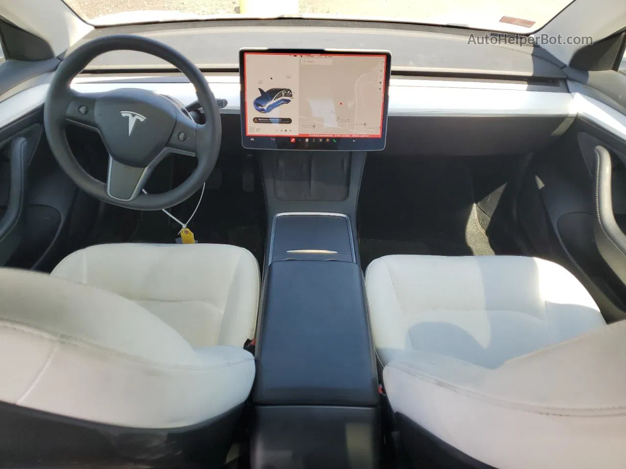 2021 Tesla Model 3  White vin: 5YJ3E1EB3MF960905