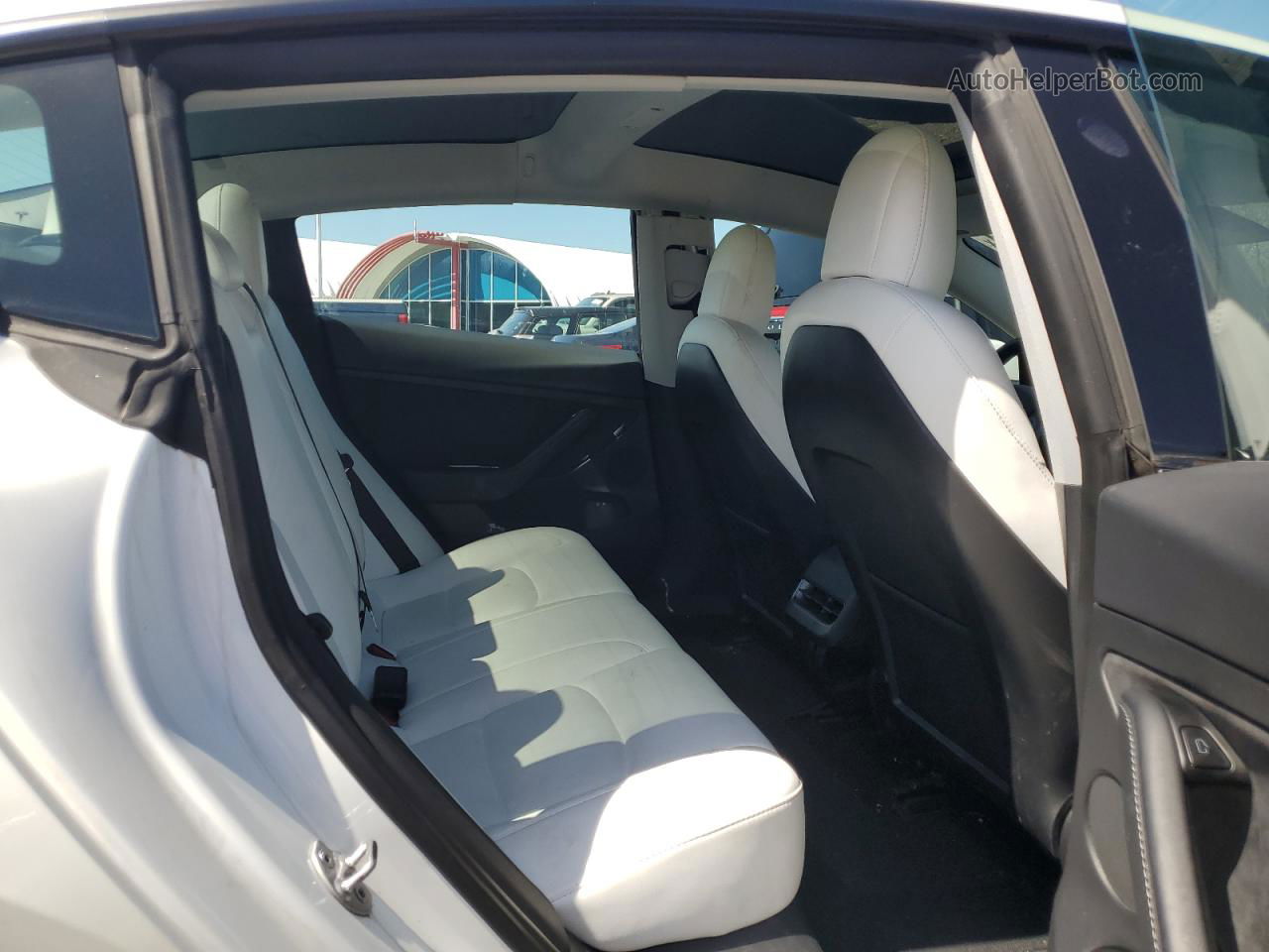 2021 Tesla Model 3  White vin: 5YJ3E1EB3MF960905