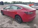 2018 Tesla Model 3 Long Range/performance Red vin: 5YJ3E1EB4JF054497