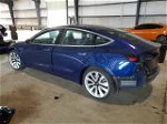2018 Tesla Model 3  Blue vin: 5YJ3E1EB4JF063653