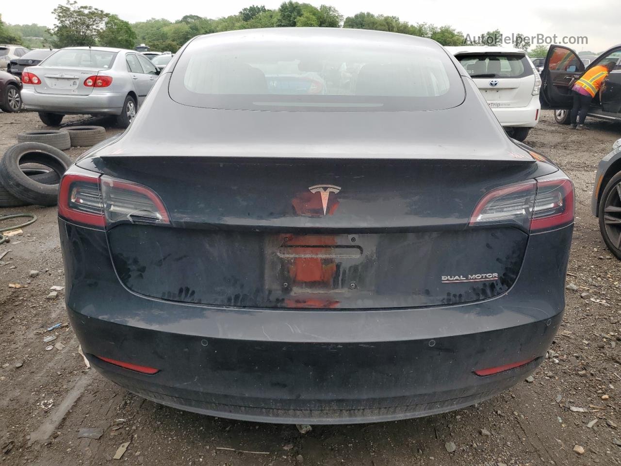 2018 Tesla Model 3  Black vin: 5YJ3E1EB4JF072384