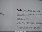 2018 Tesla Model 3 Long Range Серый vin: 5YJ3E1EB4JF074345