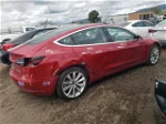 2018 Tesla Model 3  Red vin: 5YJ3E1EB4JF087838