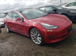 2018 Tesla Model 3  Red vin: 5YJ3E1EB4JF087838