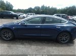 2018 Tesla Model 3 Long Range Blue vin: 5YJ3E1EB4JF114973