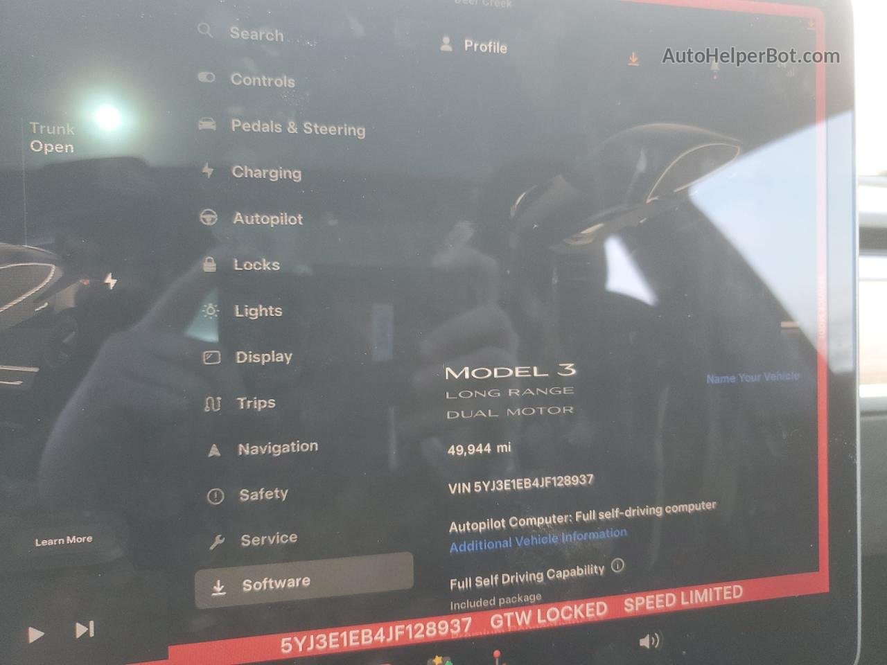 2018 Tesla Model 3  Black vin: 5YJ3E1EB4JF128937
