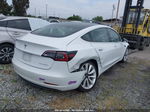 2018 Tesla Model 3 Long Range/performance White vin: 5YJ3E1EB4JF134074