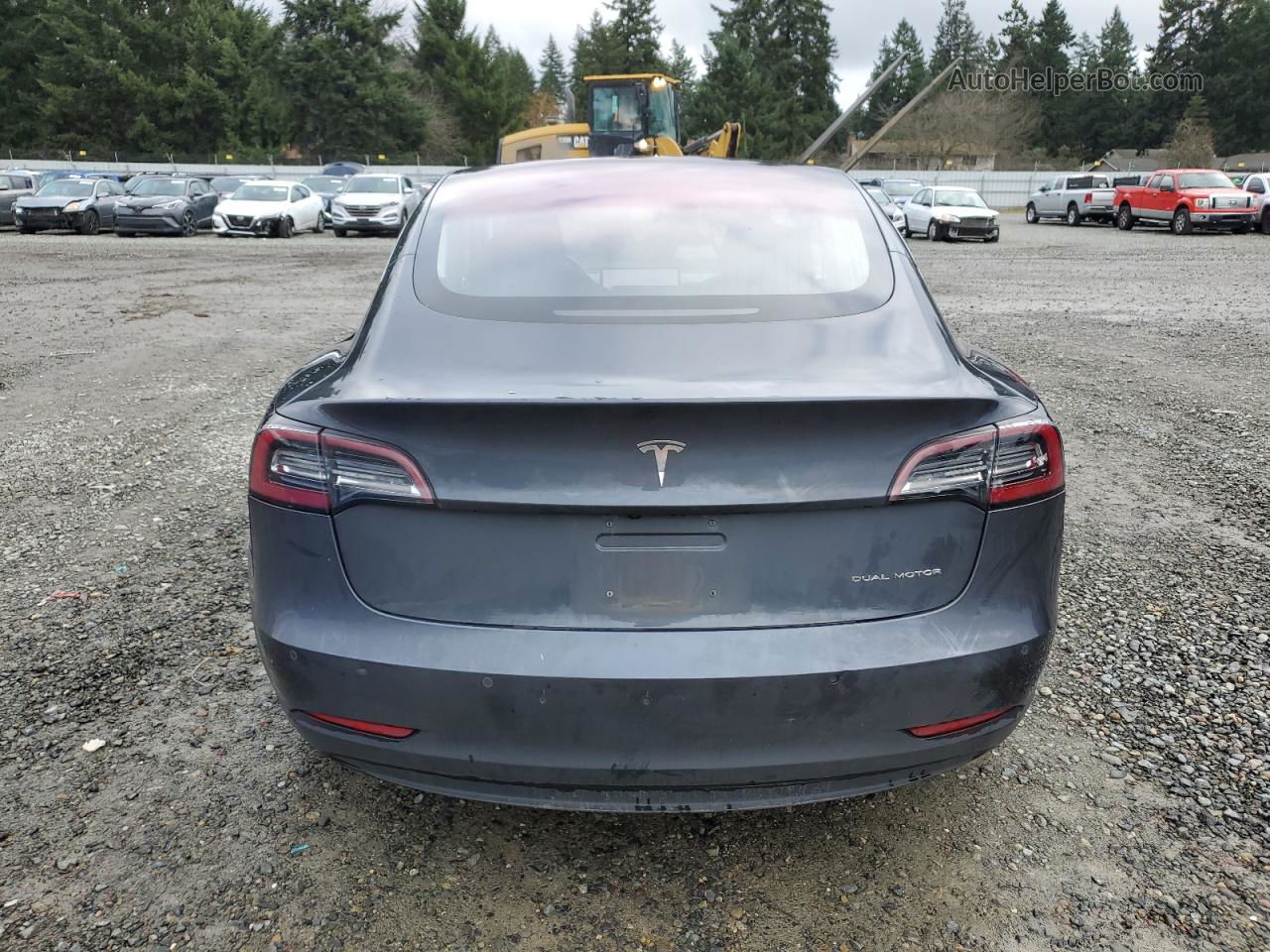 2018 Tesla Model 3  Синий vin: 5YJ3E1EB4JF144541