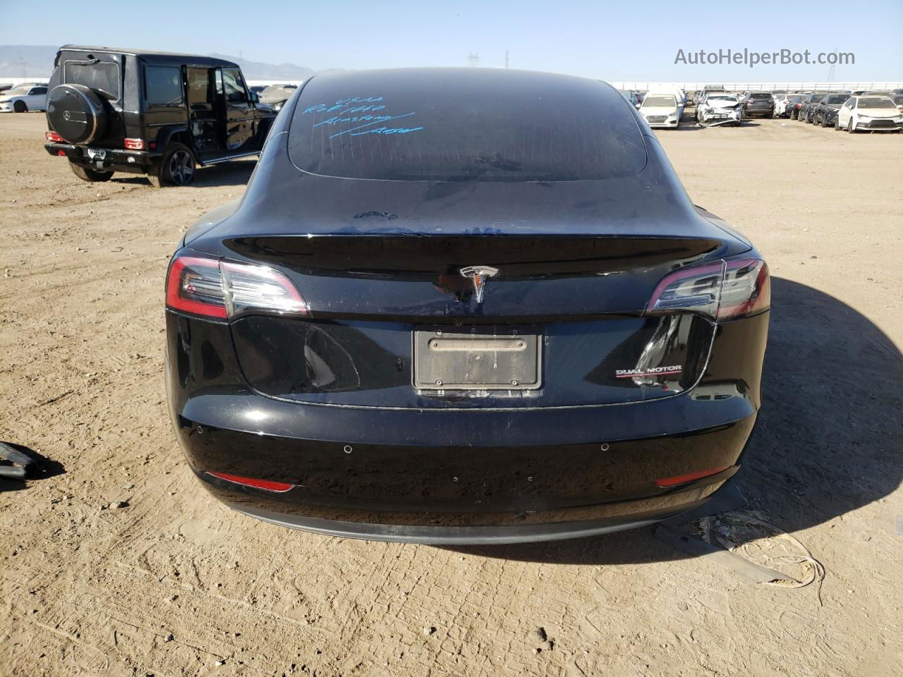 2019 Tesla Model 3  Black vin: 5YJ3E1EB4KF390653
