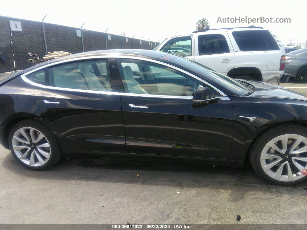 2019 Tesla Model 3 Long Range/performance Black vin: 5YJ3E1EB4KF391379