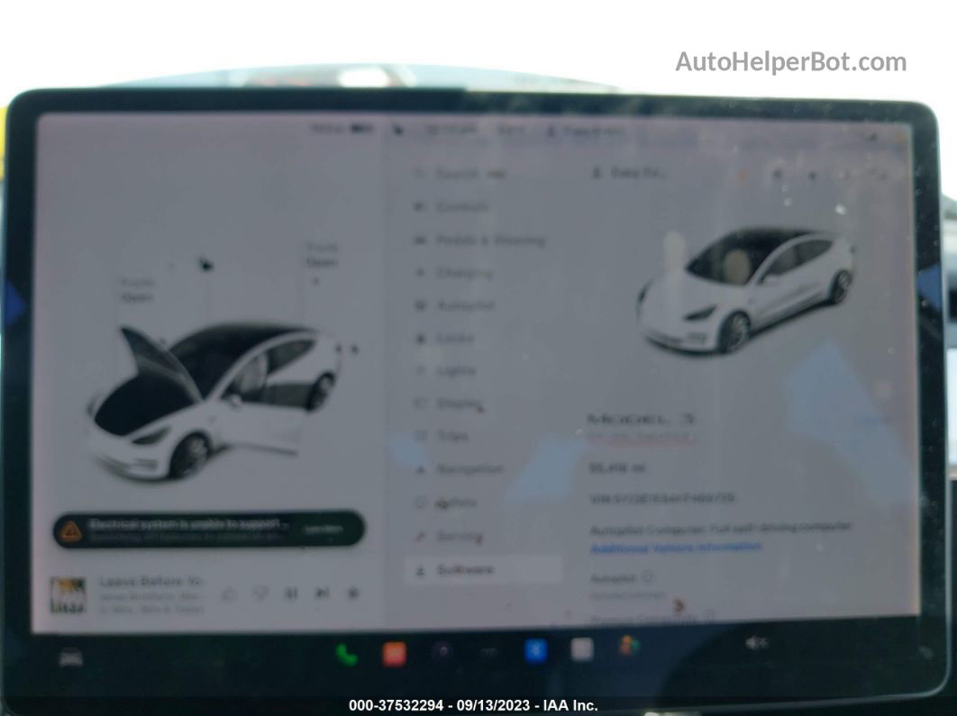 2019 Tesla Model 3 Long Range/performance Белый vin: 5YJ3E1EB4KF469725