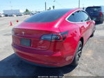 2019 Tesla Model 3 Long Range/performance Red vin: 5YJ3E1EB4KF496701