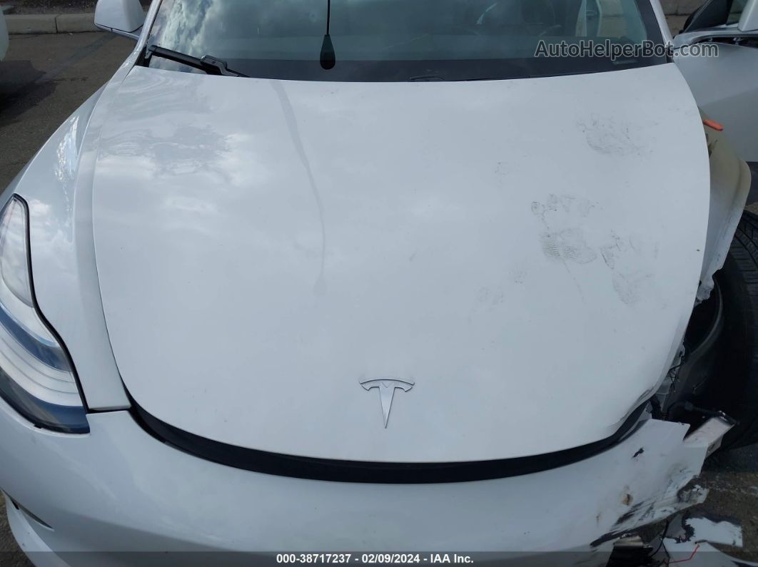 2020 Tesla Model 3 Long Range Dual Motor All-wheel Drive White vin: 5YJ3E1EB4LF651233