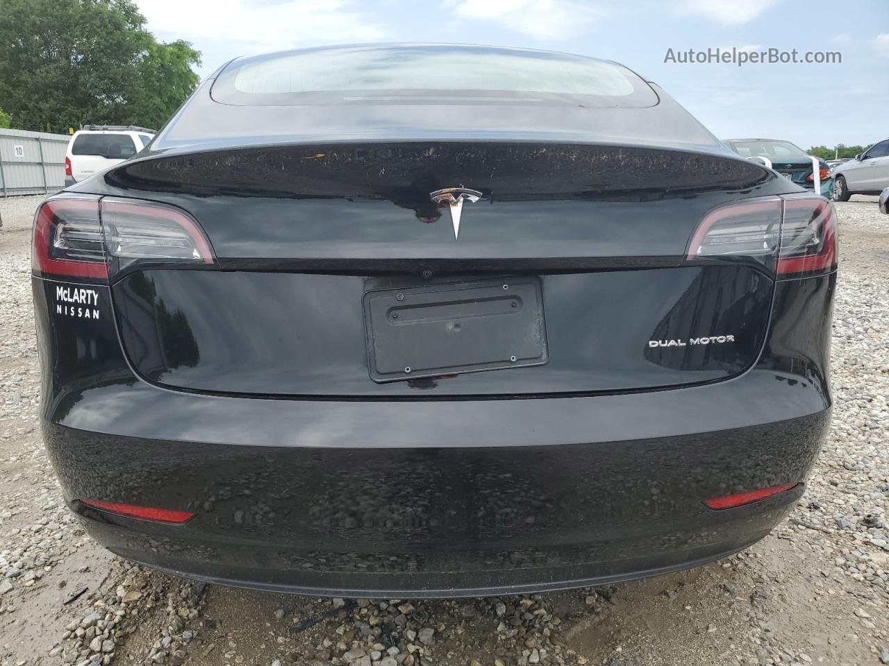 2020 Tesla Model 3  Черный vin: 5YJ3E1EB4LF742244