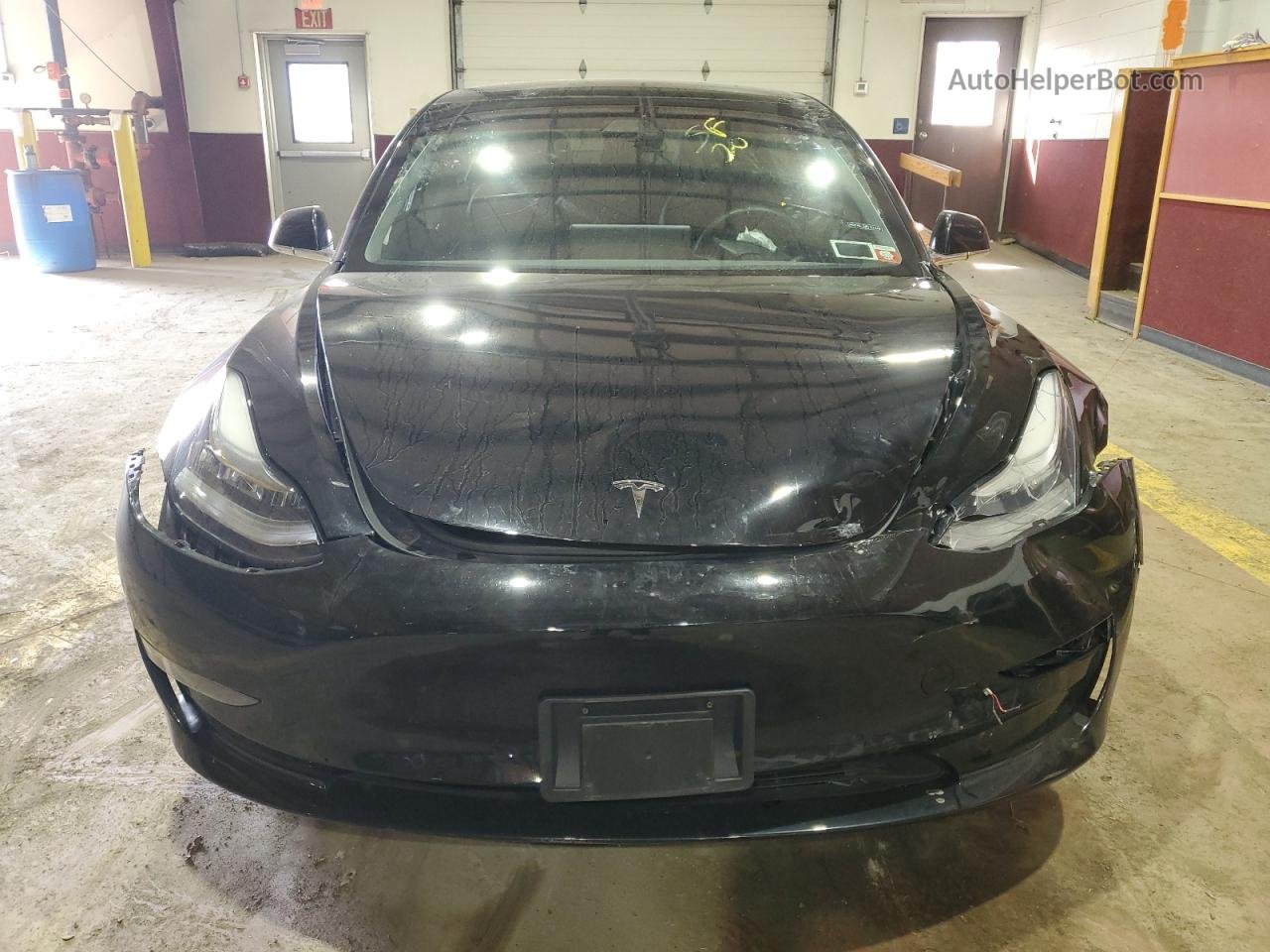 2020 Tesla Model 3  Black vin: 5YJ3E1EB4LF746617