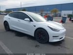 2021 Tesla Model 3 Long Range Dual Motor All-wheel Drive White vin: 5YJ3E1EB4MF005983