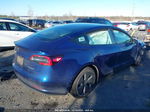 2021 Tesla Model 3 Long Range Dark Blue vin: 5YJ3E1EB4MF059414