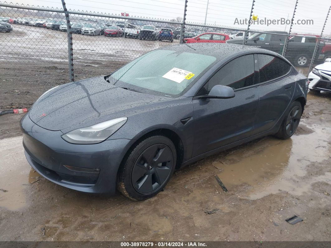 2021 Tesla Model 3 Long Range Dual Motor All-wheel Drive Серый vin: 5YJ3E1EB4MF063494