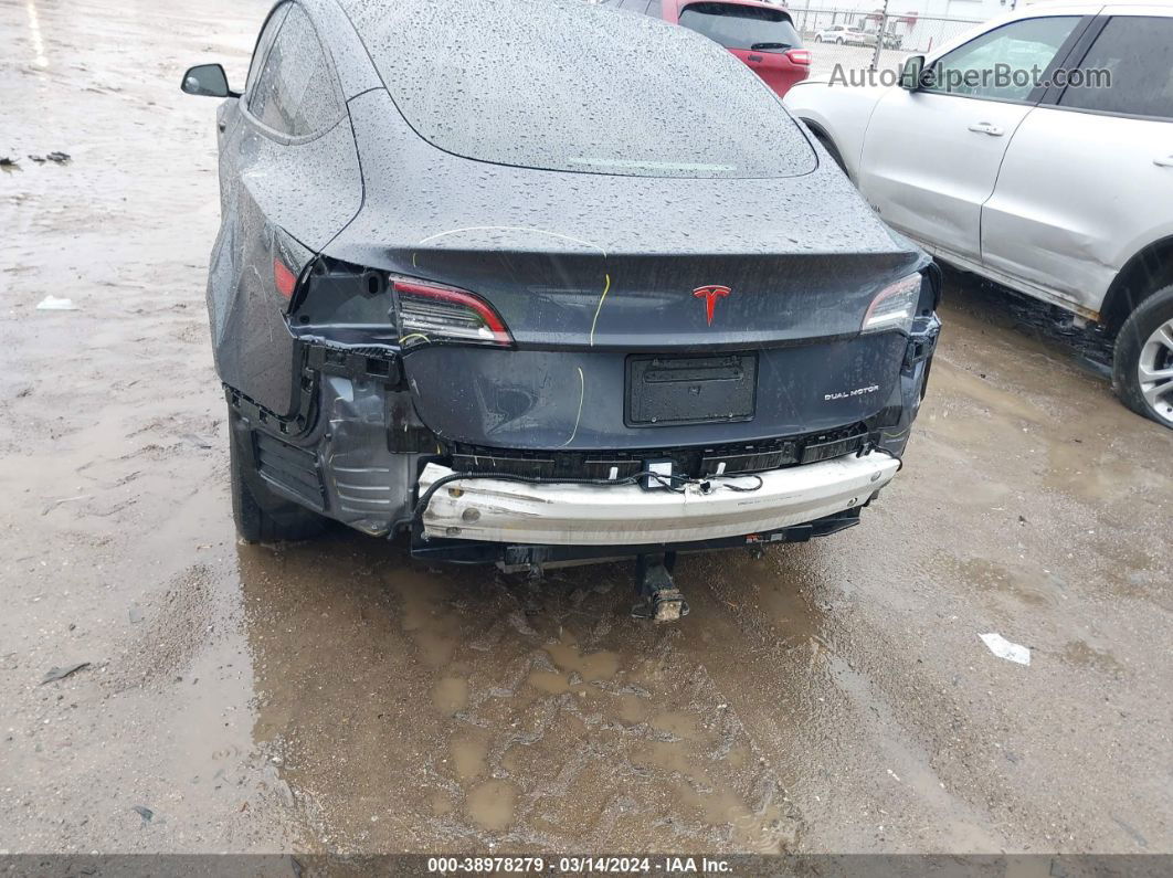 2021 Tesla Model 3 Long Range Dual Motor All-wheel Drive Серый vin: 5YJ3E1EB4MF063494