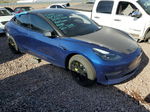 2021 Tesla Model 3  Blue vin: 5YJ3E1EB4MF080554