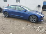 2021 Tesla Model 3  Blue vin: 5YJ3E1EB4MF924463