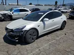 2021 Tesla Model 3  White vin: 5YJ3E1EB4MF939903