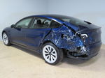 2022 Tesla Model 3  Blue vin: 5YJ3E1EB4NF144660