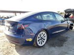 2022 Tesla Model 3  Blue vin: 5YJ3E1EB4NF167081