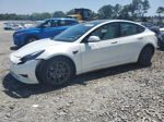 2022 Tesla Model 3  White vin: 5YJ3E1EB4NF203741