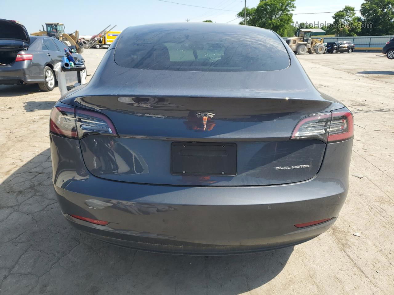 2022 Tesla Model 3  Черный vin: 5YJ3E1EB4NF238098