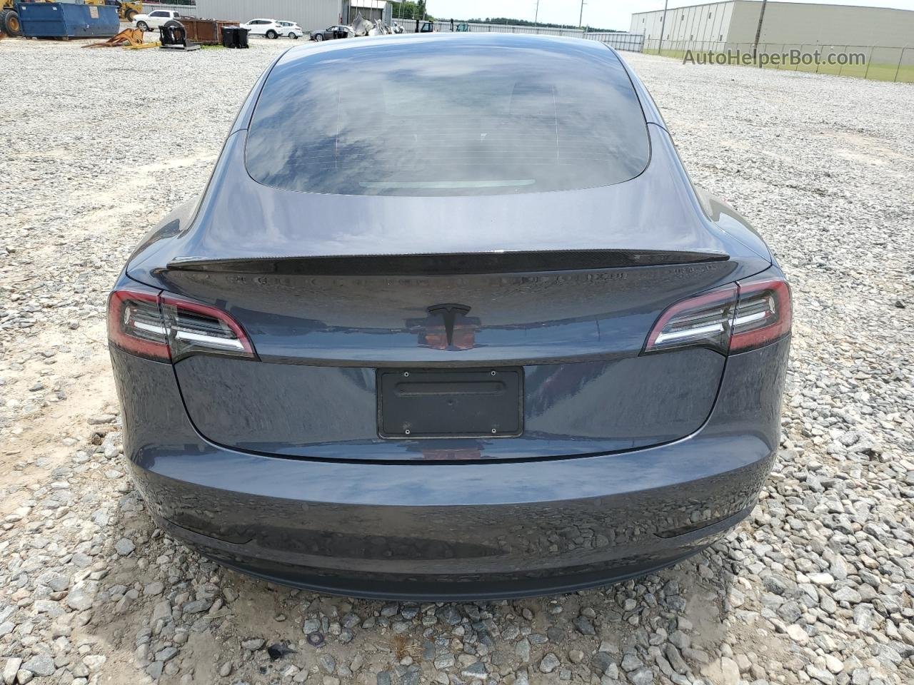 2022 Tesla Model 3  Gray vin: 5YJ3E1EB4NF307985