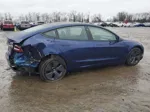 2022 Tesla Model 3  Blue vin: 5YJ3E1EB4NF324088