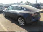 2018 Tesla Model 3 Long Range Blue vin: 5YJ3E1EB5JF083927