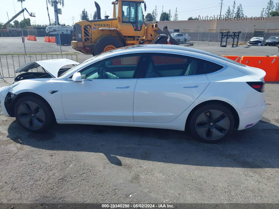 2018 Tesla Model 3 Long Range/performance White vin: 5YJ3E1EB5JF100208