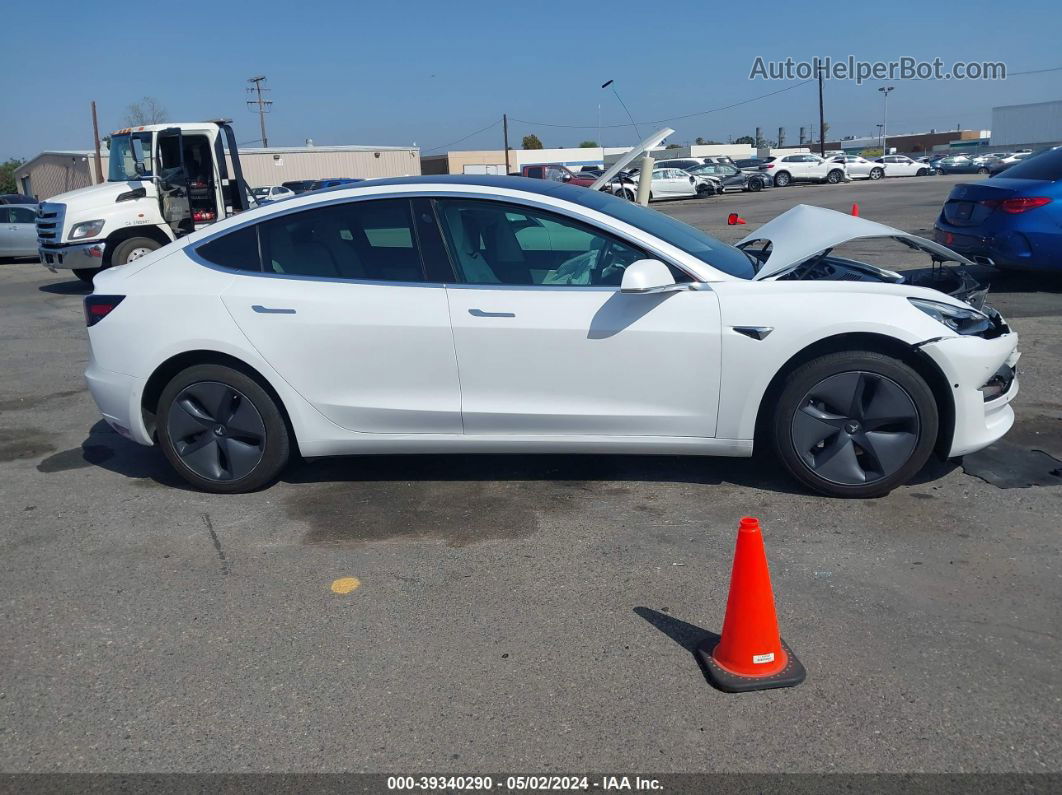 2018 Tesla Model 3 Long Range/performance White vin: 5YJ3E1EB5JF100208