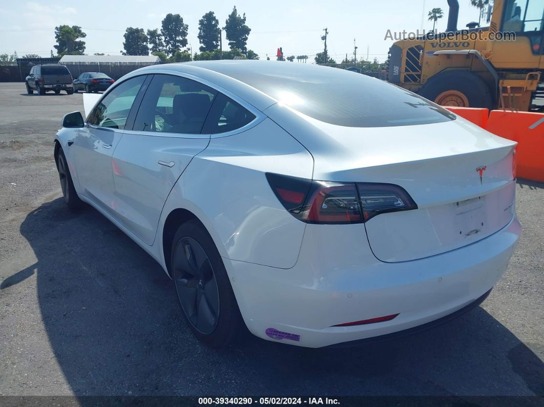 2018 Tesla Model 3 Long Range/performance White vin: 5YJ3E1EB5JF100208