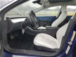 2018 Tesla Model 3  Синий vin: 5YJ3E1EB5JF101052