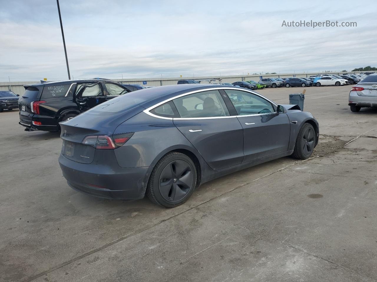 2018 Tesla Model 3  Charcoal vin: 5YJ3E1EB5JF128512