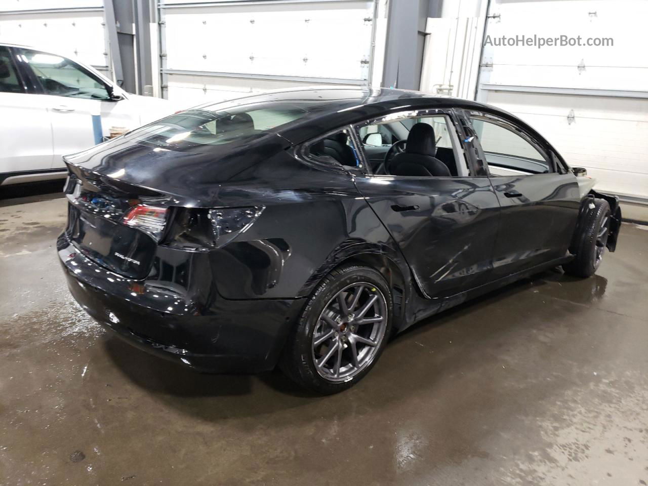 2018 Tesla Model 3  Black vin: 5YJ3E1EB5JF144189