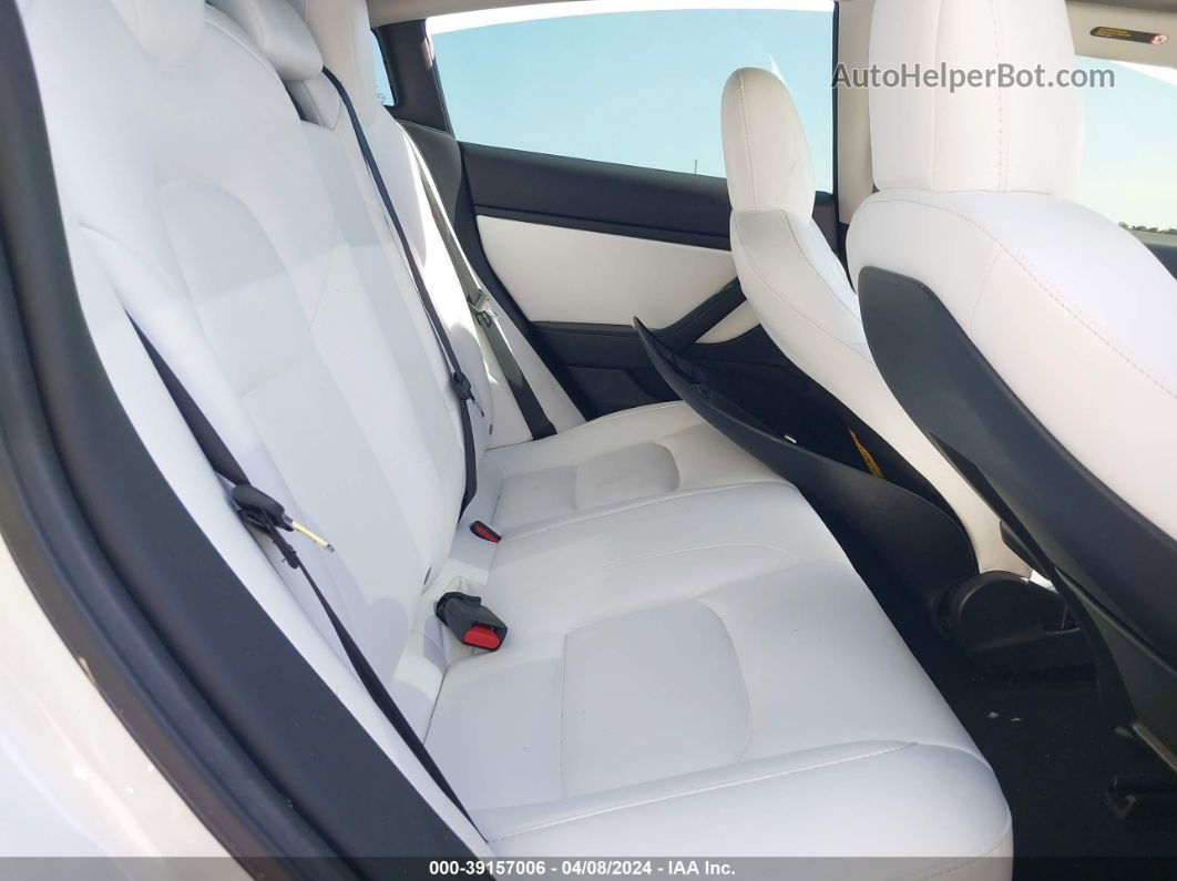 2019 Tesla Model 3 Long Range/performance White vin: 5YJ3E1EB5KF213903