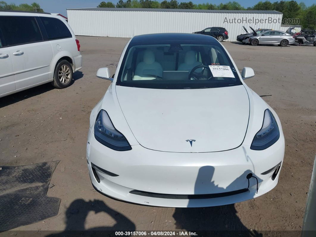 2019 Tesla Model 3 Long Range/performance Белый vin: 5YJ3E1EB5KF213903