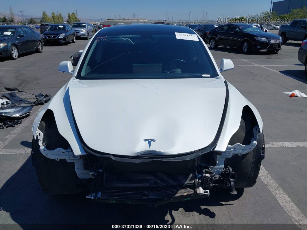 2019 Tesla Model 3 Long Range White vin: 5YJ3E1EB5KF365745
