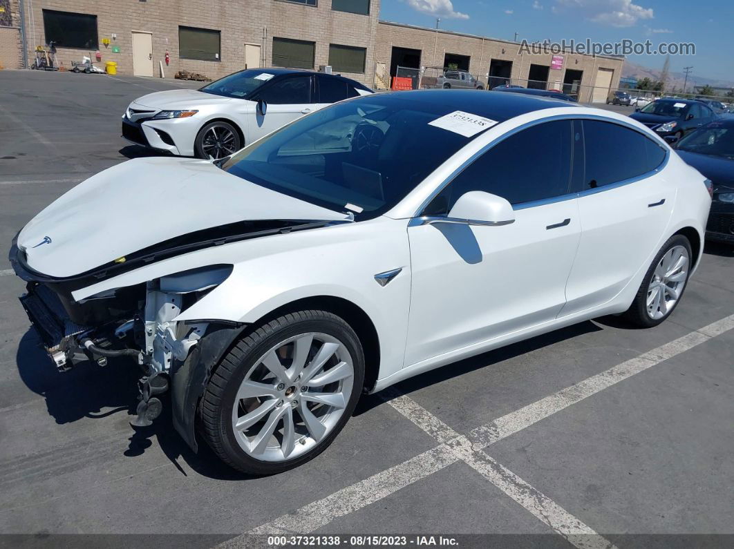 2019 Tesla Model 3 Long Range Белый vin: 5YJ3E1EB5KF365745