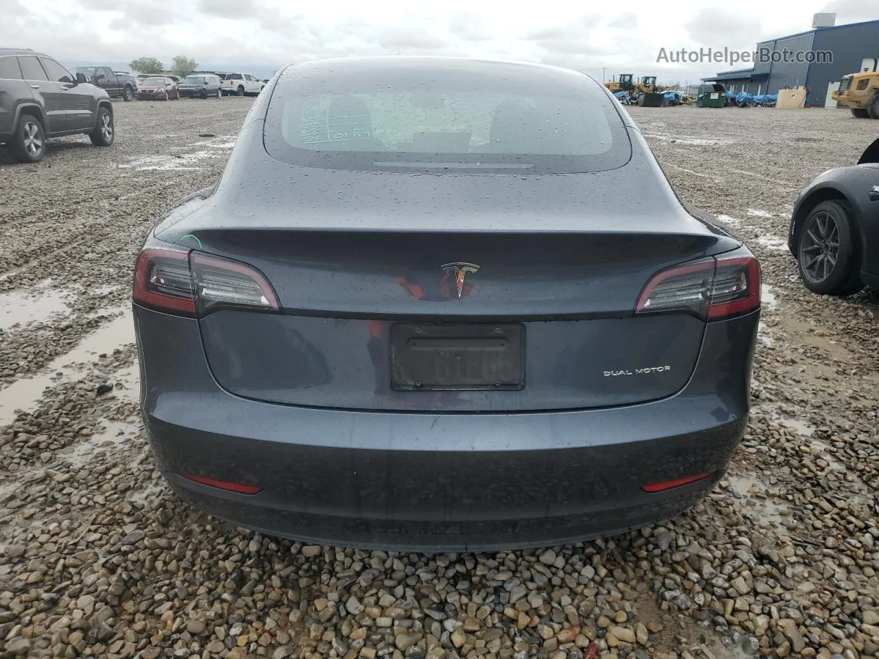 2019 Tesla Model 3  Silver vin: 5YJ3E1EB5KF386790