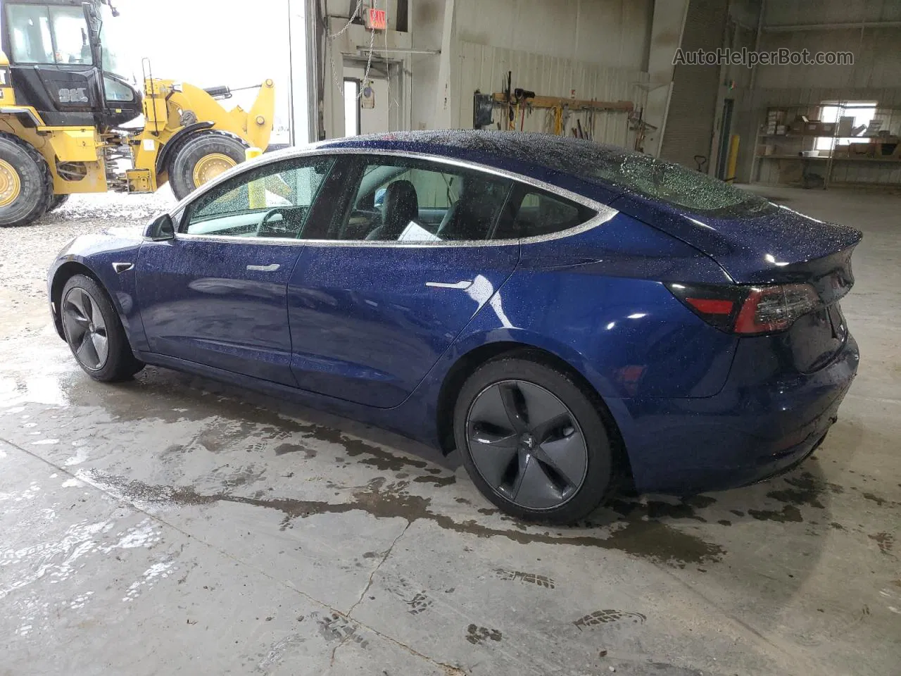 2019 Tesla Model 3  Blue vin: 5YJ3E1EB5KF387745