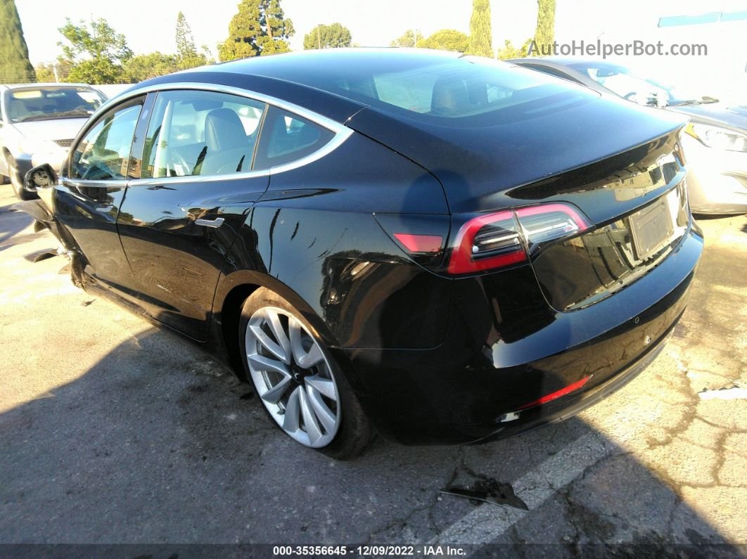 2019 Tesla Model 3 Performance/long Range Черный vin: 5YJ3E1EB5KF433543