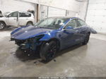 2019 Tesla Model 3 Long Range/performance Синий vin: 5YJ3E1EB5KF434661