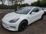 2019 Tesla Model 3  White vin: 5YJ3E1EB5KF437396