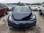 2020 Tesla Model 3  Gray vin: 5YJ3E1EB5LF526743