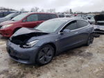 2020 Tesla Model 3  Gray vin: 5YJ3E1EB5LF526743